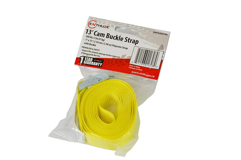 Load image into Gallery viewer, Enthuze Cargo 1" x 13' Cam Lash Strap, 300 lbs Capacity
