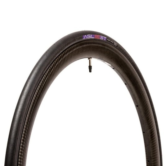 Agilest Folding Road Tires 700x25C Black/Black - RACKTRENDZ