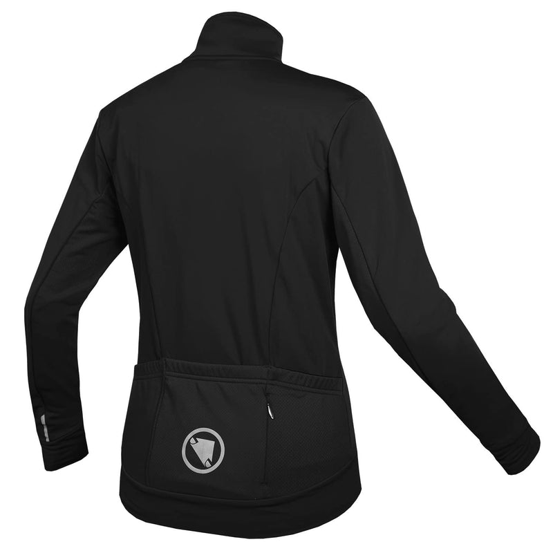 Chargez l&#39;image dans la visionneuse de la galerie, Endura Womens Xtract Roubaix Long Sleeve Cycling Jersey Black, Large - RACKTRENDZ
