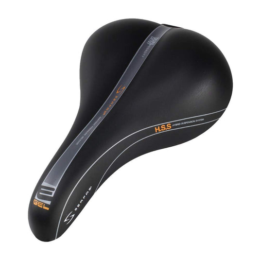 Serfas E-Gel Dual Density Men's Bicycle Saddle - RACKTRENDZ