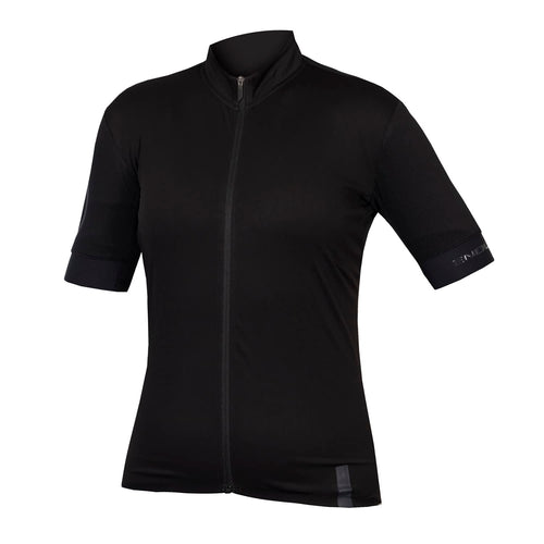 Endura Women's FS260 Short Sleeve Road Cycling Jersey Black, X-Large - RACKTRENDZ