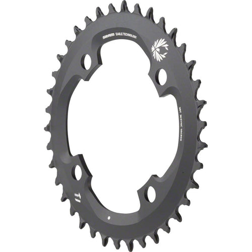 SRAM X-Sync 2 Eagle 11 or 12-Speed Chainring 38T 104mm BCD Black - RACKTRENDZ