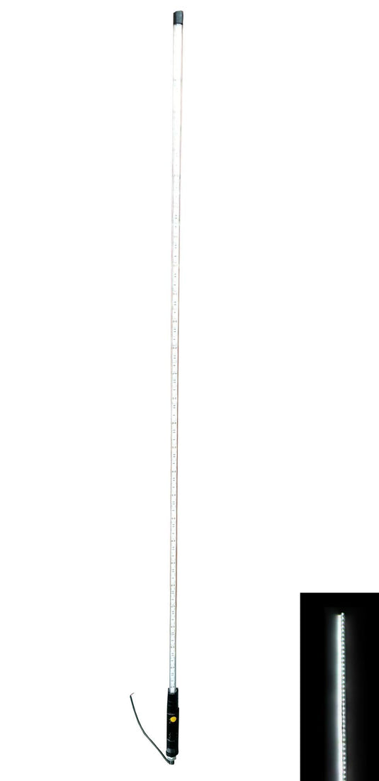 Enthuze 4FT Flexible LED Whip with Quick DC Connection