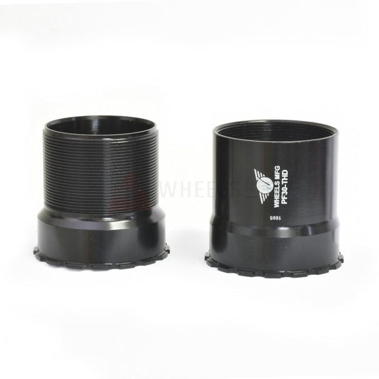Wheels Manufacturing PF30 Threaded Angular Contact Bearings for 30mm Black,One Size,PF30-THD-AC - RACKTRENDZ