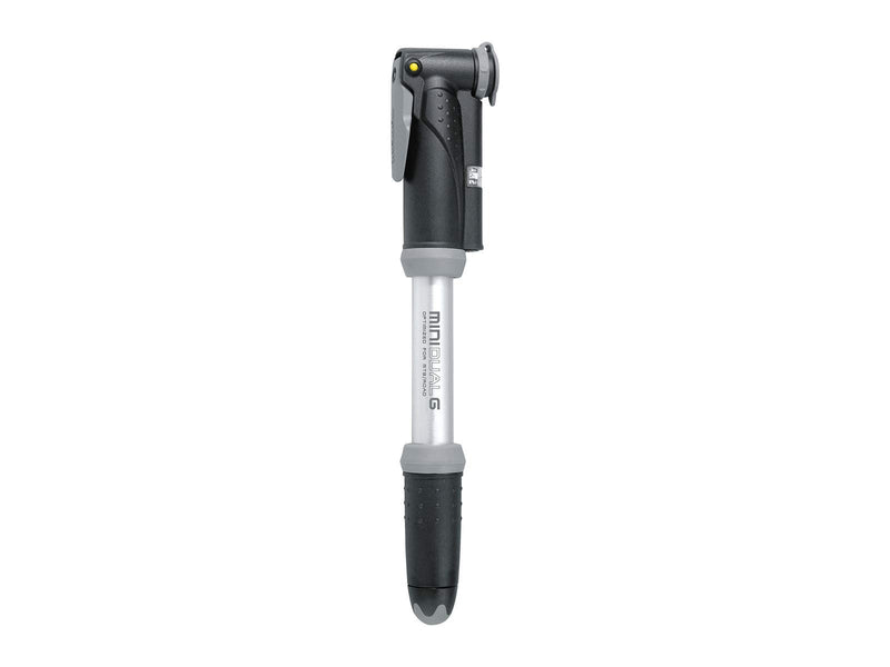 Load image into Gallery viewer, Topeak Mini G MasterBlaster Bike Pump with Gauge Silver, L x W x H ﻿27.4 x 3.8 x 1.8 cm / 10.8” x 1.5” x 0.7” - RACKTRENDZ
