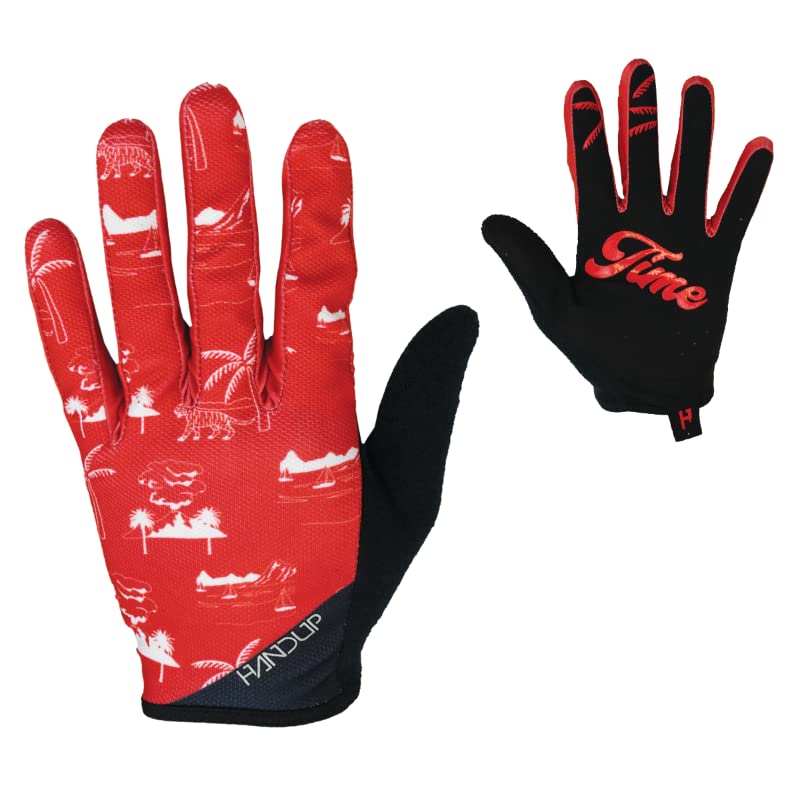 Load image into Gallery viewer, HANDUP Most Days Mountain Bike MTB Bicycle Enduro Downhill XC Cycling Motocross Full Finger Gloves (Paradise Island, X Large) - RACKTRENDZ
