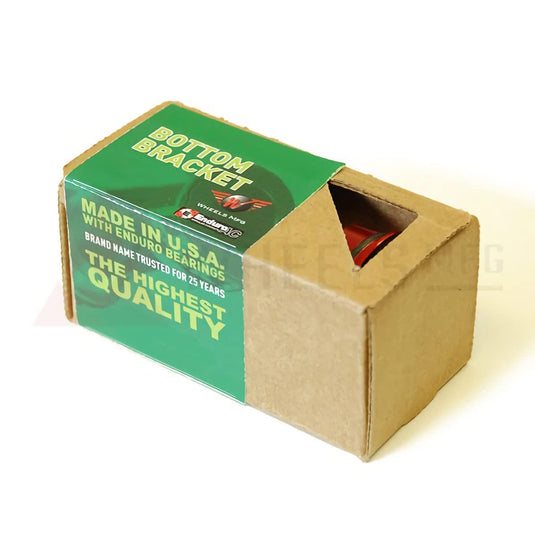 Wheels Manufacturing 386 Evo Spindle BSA Threaded 30-100mm Alloy Bike Pack Accessories - RACKTRENDZ