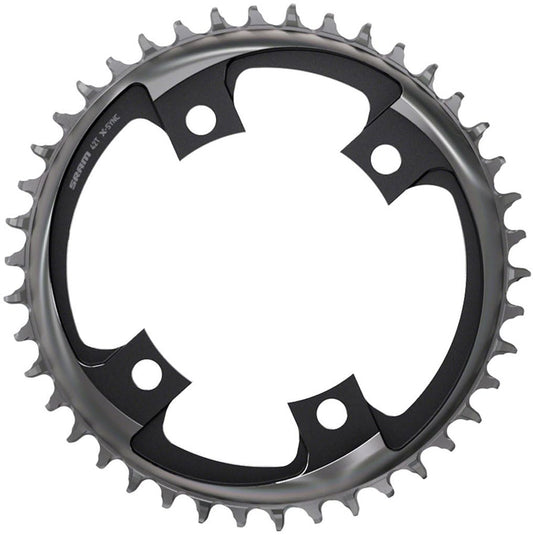 SRAM Unisex's Road 107Bcd X-Sync Chainring, Polar Grey, 42t - RACKTRENDZ