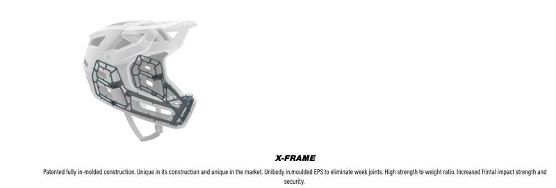 Chargez l&#39;image dans la visionneuse de la galerie, iXS Helmet Trigger FF Weiss ML (58-62cm) - RACKTRENDZ
