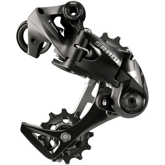 SRAM, X01 DH, Rear Derailleur, Speed: 7, Cage: Short, Black - RACKTRENDZ