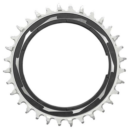 SRAM, Eagle T-Type Thread Mount 0mm Offset, Chainring, Teeth: 32, Speed: 12, BCD: Thread Mount, Aluminum, Black - RACKTRENDZ