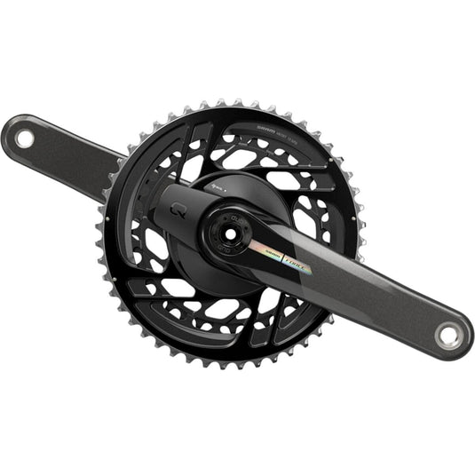 SRAM, Force D2 2X, Power Meter Crankset, Speed: 12, Spindle: 28.99mm, BCD: Direct Mount, 48/35, Dub, 172.5mm, Black, - RACKTRENDZ