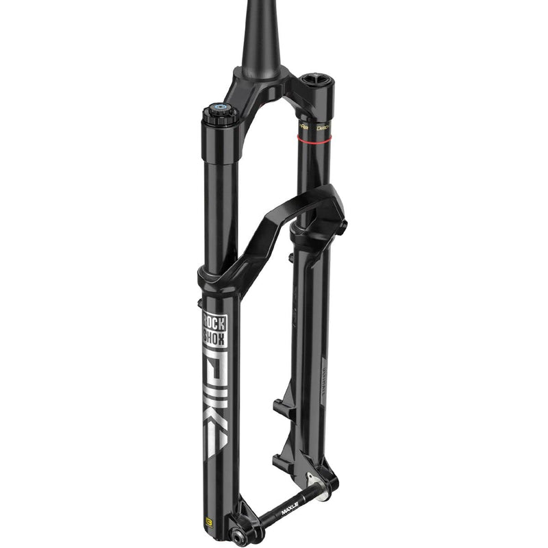 Chargez l&#39;image dans la visionneuse de la galerie, RockShox Unisex - Adult Pike Ultimate RC2 Suspension Fork, Black, 130mm - RACKTRENDZ
