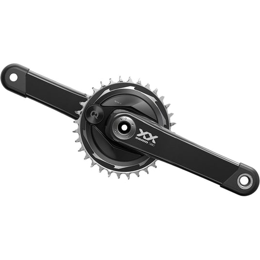 SRAM, XX T-Type Spindle Power Meter, Power Meter Crankset, Speed: 12, Spindle: 28.99mm, BCD: Direct Mount, 32, Dub, - RACKTRENDZ