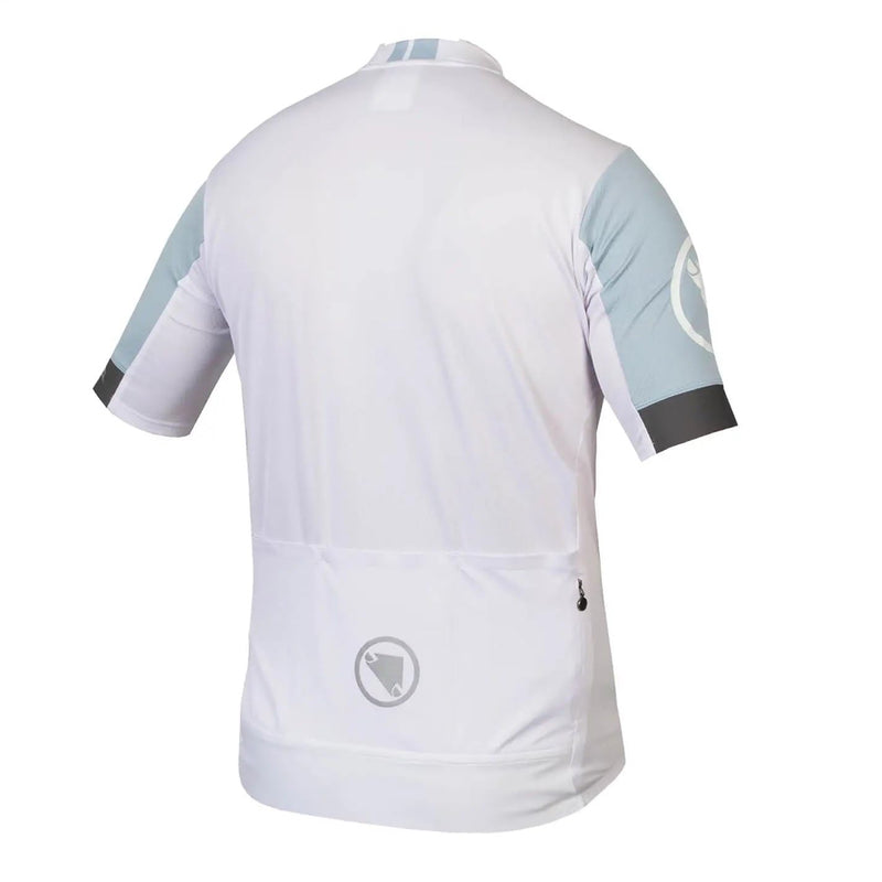 Chargez l&#39;image dans la visionneuse de la galerie, Endura Men&#39;s FS260 Short Sleeve Road Cycling Jersey White, Small - RACKTRENDZ
