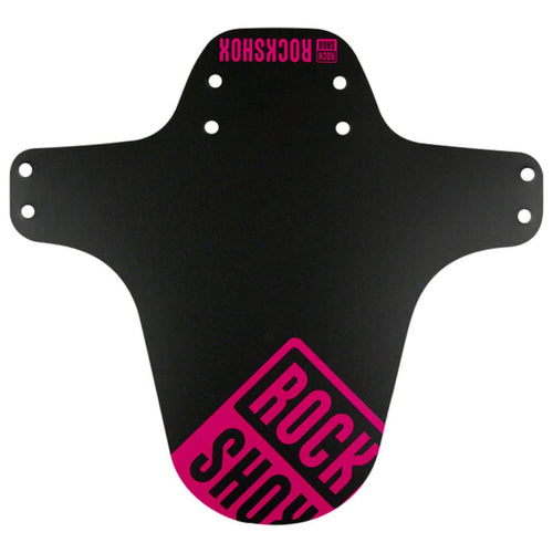 RockShox MTB Fork Fender Black with Magenta Print - RACKTRENDZ