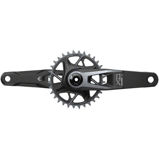 SRAM, X0 Eagle T-Type, Crankset, Speed: 12, Spindle: 28.99mm, BCD: Direct Mount, 32, Dub, 170mm, Black, Boost - RACKTRENDZ