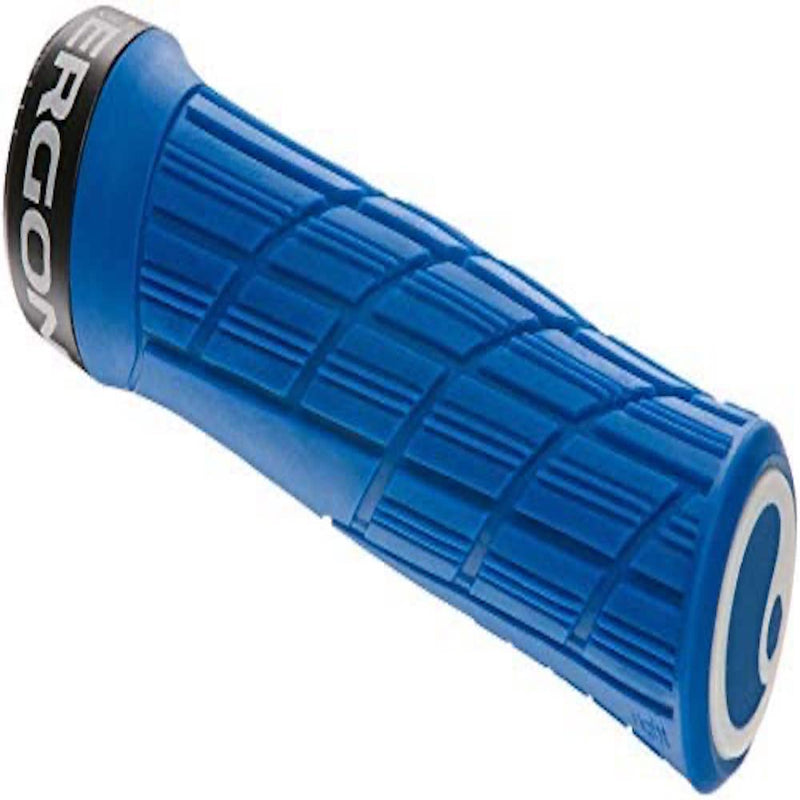 Load image into Gallery viewer, Ergon - GE1 Evo Ergonomic Lock-on Bicycle Handlebar Grips | for Mountain, Trail and Enduro Bikes | Regular Fit | Midsummer Blue - RACKTRENDZ
