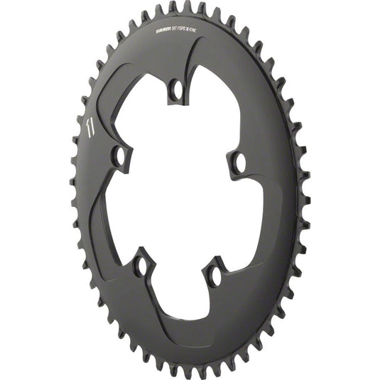 SRAM X-Sync 11-Speed 50T 110mm Chainring Black, Includes Bolt and Nut for Hidden Position Hole - RACKTRENDZ