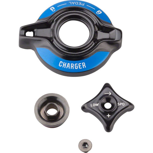 Rock Shox Pike RCT3 A1 Compression Damper Knob Kit - Black, 35 mm - RACKTRENDZ