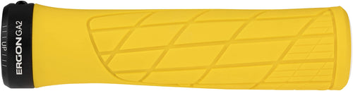 Ergon Grips Technical-GA2 Yellow Mellow (Yellow) Unisex Adult Bike Handle, One Size - RACKTRENDZ