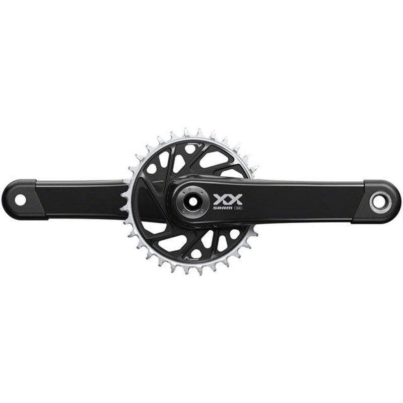 Chargez l'image dans la visionneuse de la galerie, SRAM, XX Eagle T-Type, Crankset, Speed: 12, Spindle: 28.99mm, BCD: Direct Mount, 32, Dub, 175mm, Black, Boost - RACKTRENDZ
