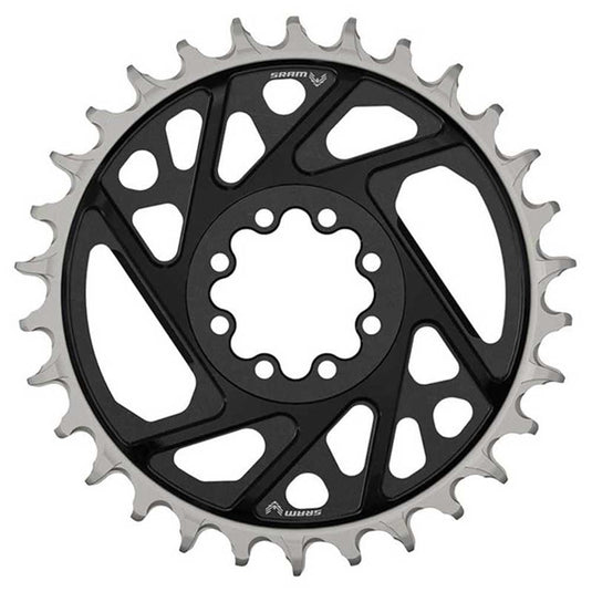SRAM, Eagle T-Type DM XX 3mm Offset, Chainring, Teeth: 32, Speed: 12, BCD: Direct Mount, Aluminum, Black - RACKTRENDZ