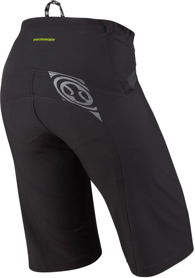 Chargez l&#39;image dans la visionneuse de la galerie, IXS Unisex IX-SHO-0781 Trigger Pants Cortos Ciclismo de montaña para niño (Talla XL) Board Shorts, Black, KXL, Black, KXL - RACKTRENDZ
