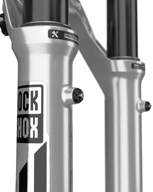 RockShox Pike Ultimate Charger 3 RC2 Suspension Fork - 27.5", 130 mm, 15 x 110 mm, 44 mm Offset, Silver, C1 - RACKTRENDZ