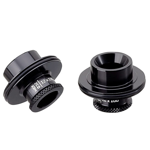 Spank Front Hub Adapter Hex 12 x 100 Adult Mountain Bike Accessories, Unisex, Black - RACKTRENDZ