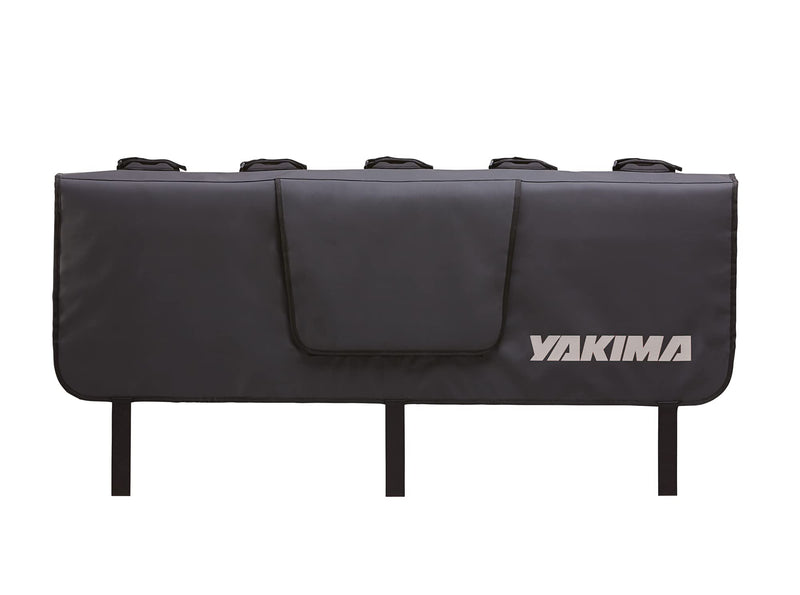 Chargez l&#39;image dans la visionneuse de la galerie, Yakima Gatekeeper Full Size Truck Bed Medium Polyester Tailgate Bike Pad, Black
