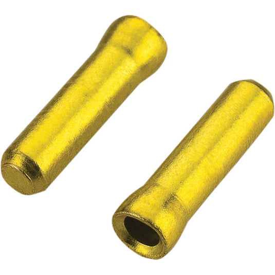 Jagwire Gear Cable Tips, 500 Pieces, Gold - RACKTRENDZ