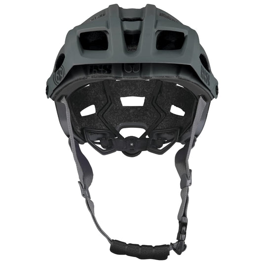 IXS Unisex Trail EVO Helmet (Graphite,S/M)- Adjustable 54-58cm Adult Helmets for Men Women,Protective Gear with Quick Detach System - RACKTRENDZ