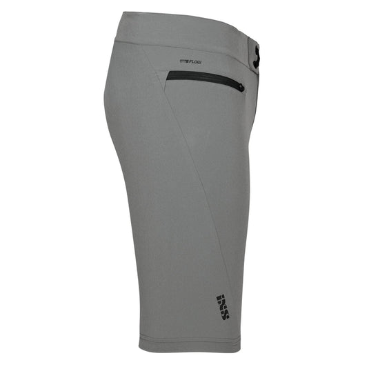 IXS M Flow Xtg Shorts Grey - Practical Lightweight Men's MTB Gravel Shorts, Size, gray, XL - RACKTRENDZ