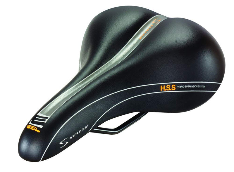 Chargez l&#39;image dans la visionneuse de la galerie, Serfas E-Gel Men&#39;s Bicycle Saddle - RACKTRENDZ
