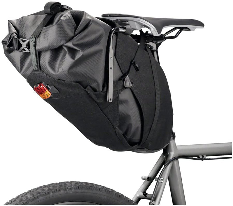 Load image into Gallery viewer, BackLoader Wishbone, Anti-swap Rear bikepacking Bag stabilizer, Aluminum, with 2 Sets of Bottle cage mounting Bosses - RACKTRENDZ
