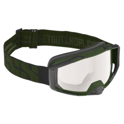 IXS goggle Trigger Clear olive/clear standard - RACKTRENDZ