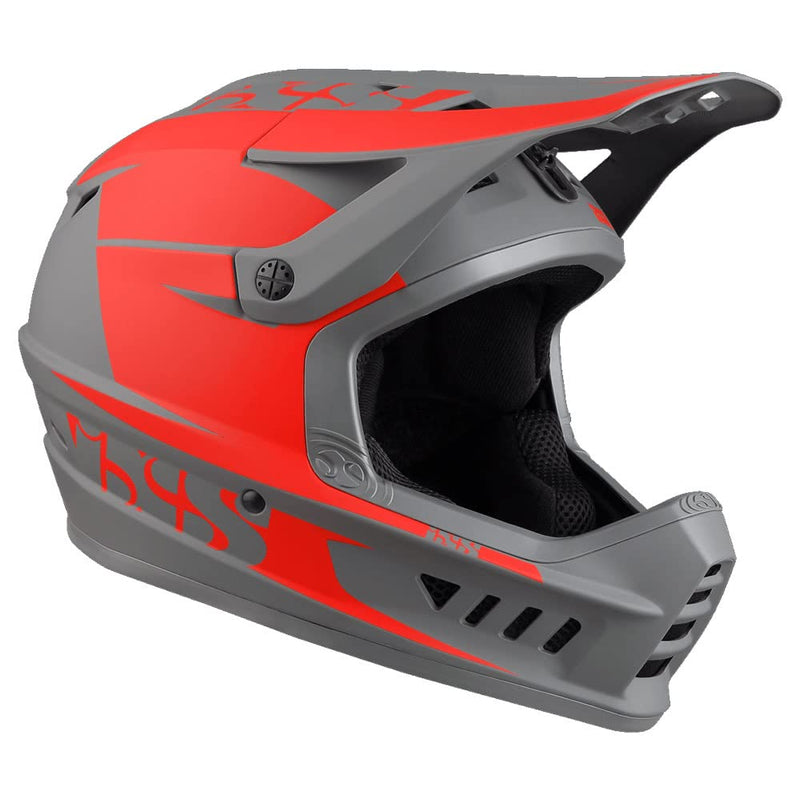 Load image into Gallery viewer, IXS XACT Evo Lagoon-Graphite Helmet (49-52 cm) Full Face Mountain Bike/E-Bike/BMX Adult Unisex, XS (42-52 cm) - RACKTRENDZ
