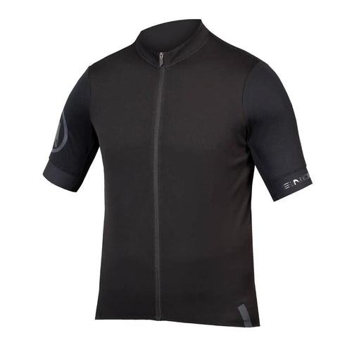 Endura Men's FS260 Short Sleeve Road Cycling Jersey Black, Large - RACKTRENDZ