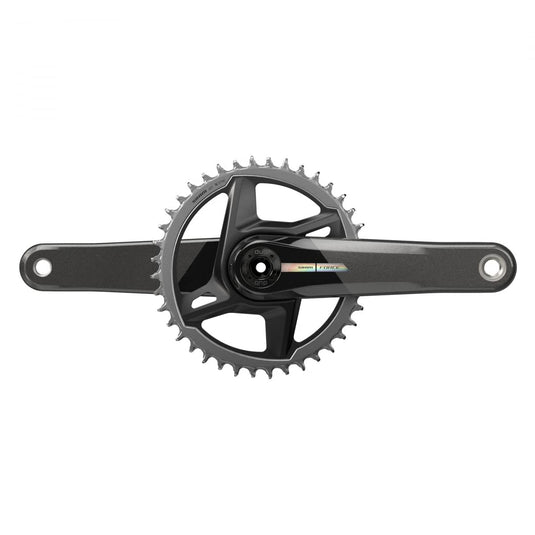 SRAM, Force D2 1x, Crankset, Speed: 12, Spindle: 28.99mm, BCD: Direct Mount, 40, Dub, 170mm, Black, Road Disc - RACKTRENDZ