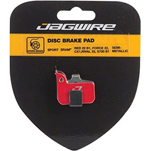 Jagwire Mountain Sport Semi-Metallic Disc Brake Pad for SRAM Road Hydraulic Red, Force, Rival, CX1, S700 - RACKTRENDZ