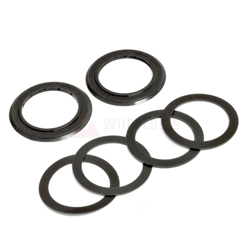 Chargez l'image dans la visionneuse de la galerie, Wheels Manufacturing PF30 Threaded Angular Contact Bearings for 30mm Black,One Size,PF30-THD-AC - RACKTRENDZ
