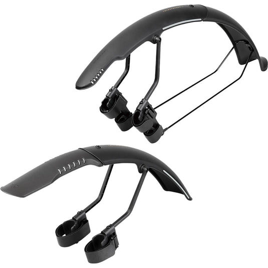 Topeak Tetrafender G1 / G2 Fender Set - Fits Up to 650/700 x 50 Gravel Tire, Black - RACKTRENDZ