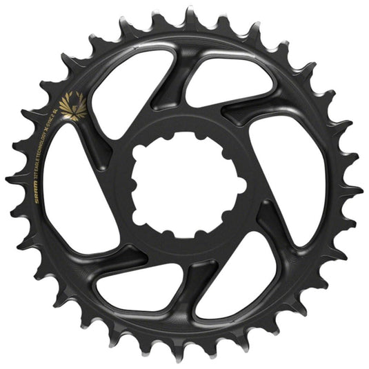 SRAM Unisex's X-Sync 2 Sl Direct Mount 3mm Offset Boost Eagle Chainring, Gold, 32t - RACKTRENDZ