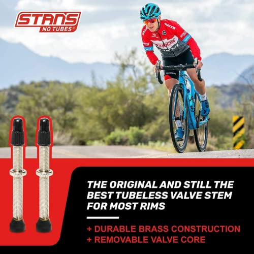 Load image into Gallery viewer, Stans NoTubes Universal 55mm Tubeless Valve Stem - Pair - AS0096 - RACKTRENDZ
