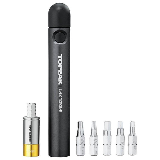 Topeak Nano TorqBar 5 with 5 Tool bits, 5nm - RACKTRENDZ