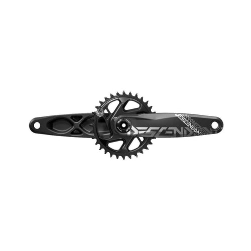 Truvativ Unisex's Descendant 7K Aluminum Eagle Superboost 12S 32T X-Sync 2 Chainring (Dub Cups/Bearings Not Included) Crankset, Black, 170mm - RACKTRENDZ