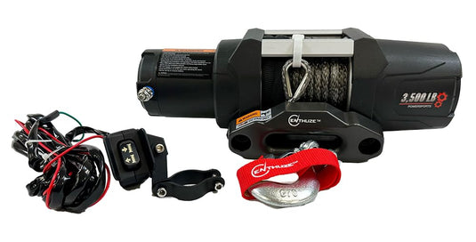 Enthuze 3500 lb Electric Winch for ATVs & Powersports