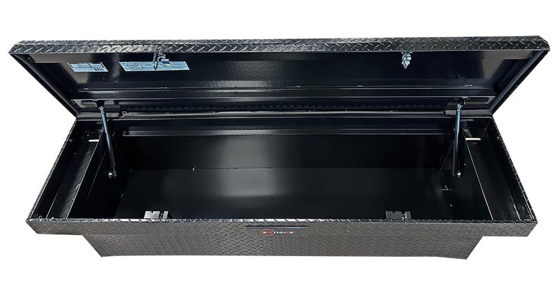 Load image into Gallery viewer, Enthuze Black Truck Bed Toolbox with Push Button Release
