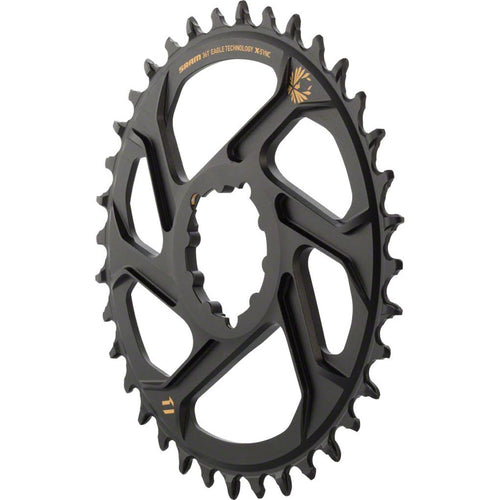 SRAM Chain Ring X-Sync 12S 36T Dm 3mm Offset B, Gold - RACKTRENDZ